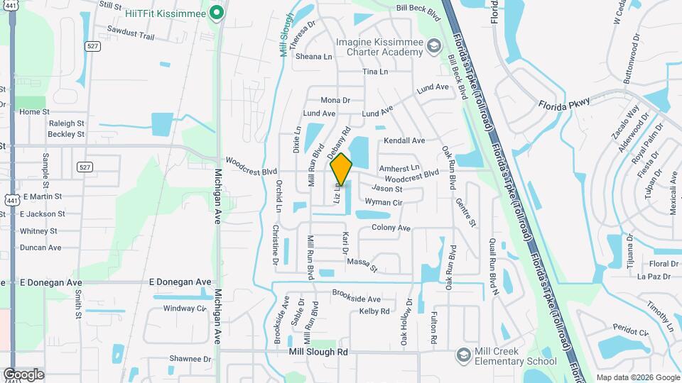 2613 Liz Ln Map and Location Details