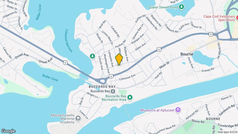 22 Buzzards Bay Ave Map and Location Details