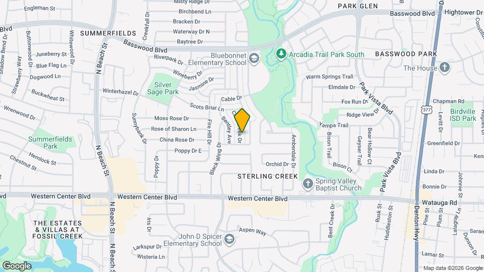 6912 Club Creek Dr, Unit C-439 Mapa y Detalles de la Ubicación