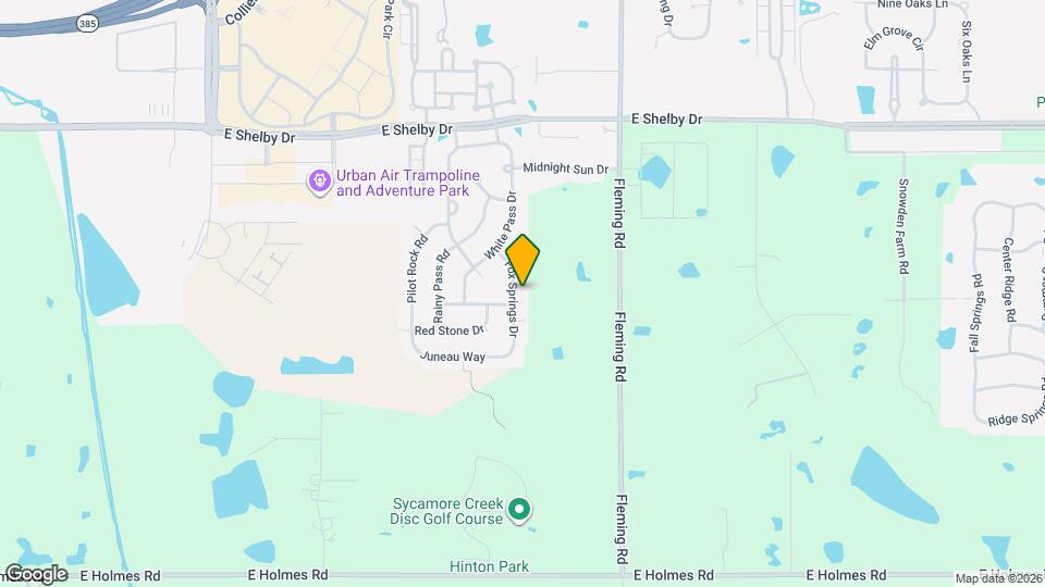 4886 Fox Springs Dr Map and Location Details