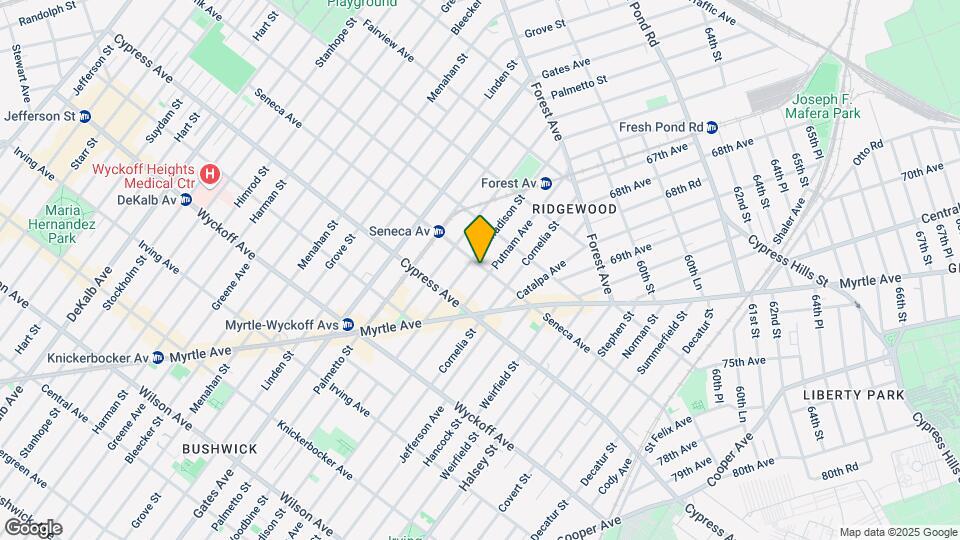 784 Seneca Ave Mapa y Detalles de la Ubicación
