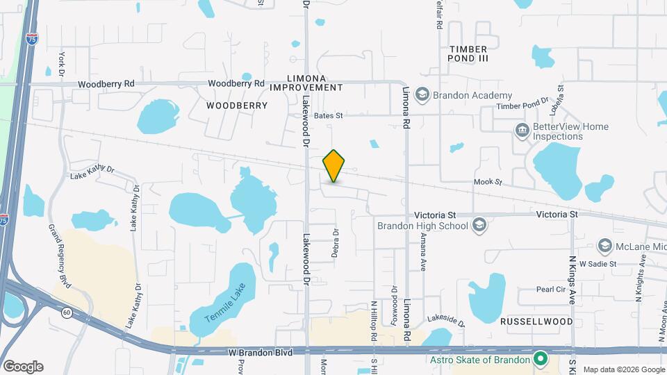 1561 Blue Magnolia Rd Map and Location Details