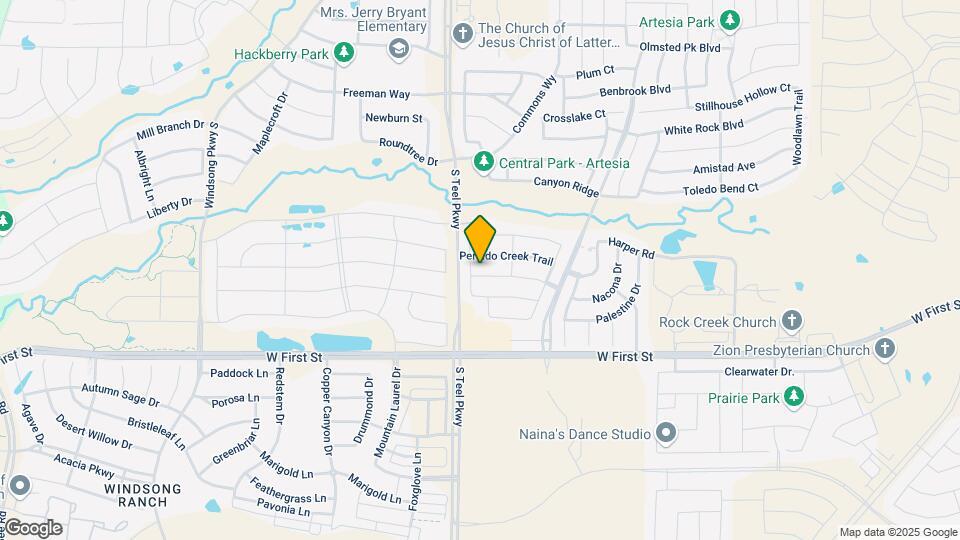 15904 Placid Trail Map and Location Details
