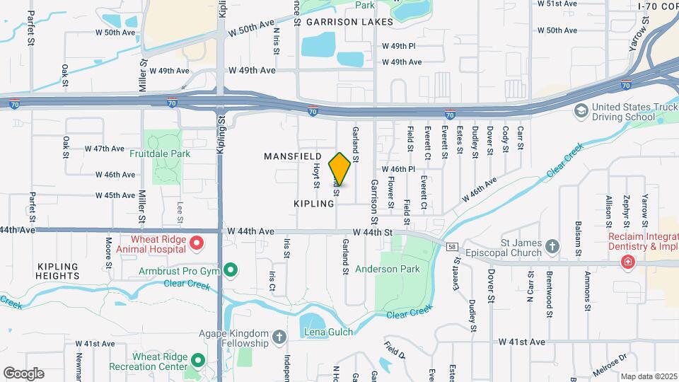 4530 Holland St Map and Location Details