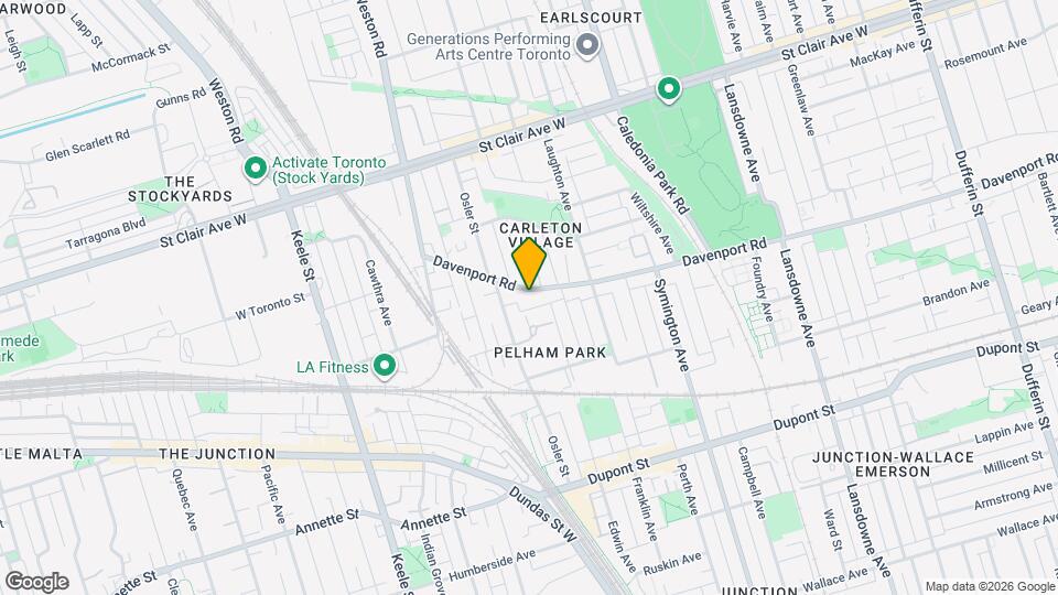 2015 Davenport Rd Map and Location Details