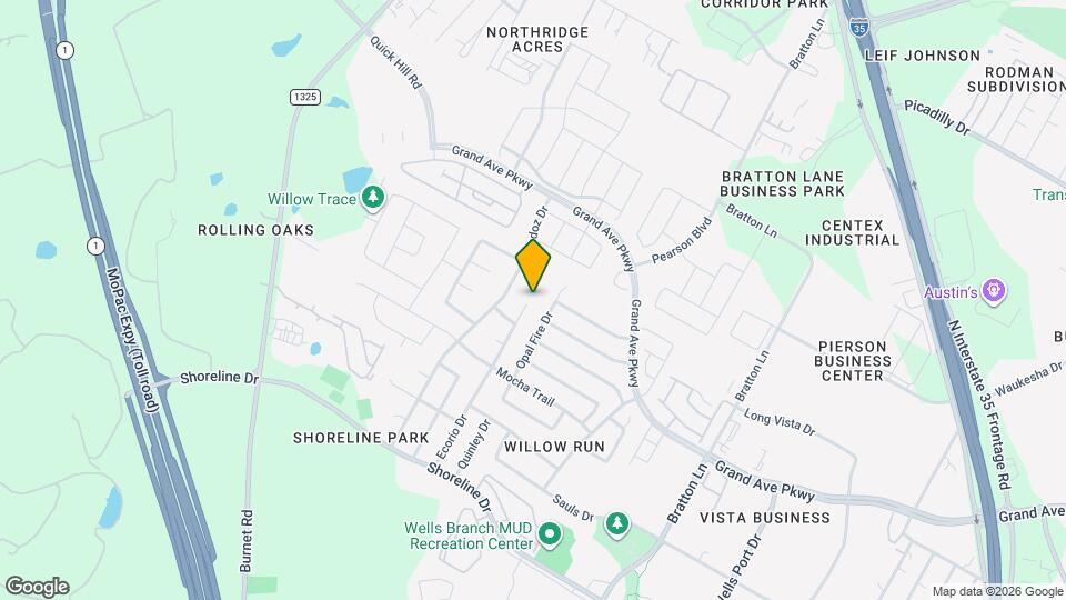 15721 Ecorio Dr Map and Location Details