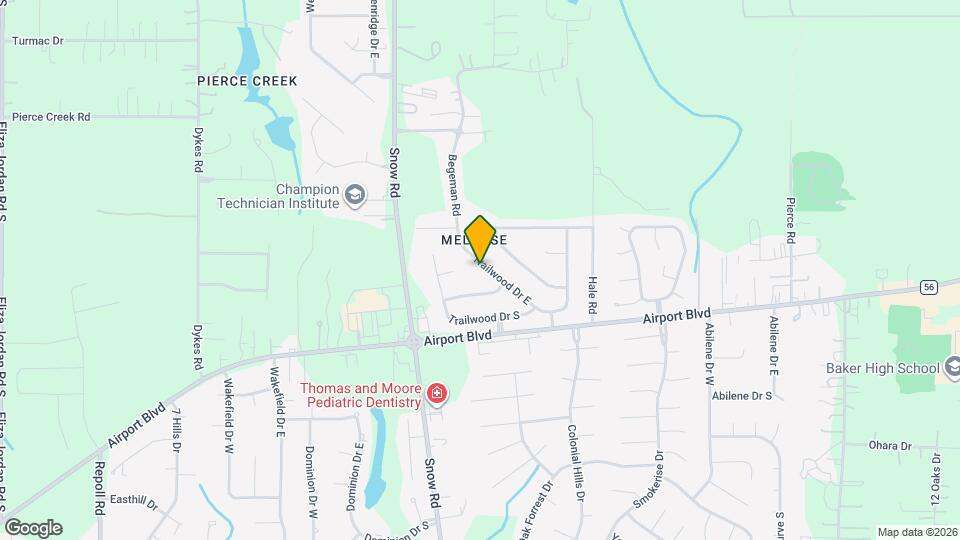 784 Trailwood Dr E Map and Location Details