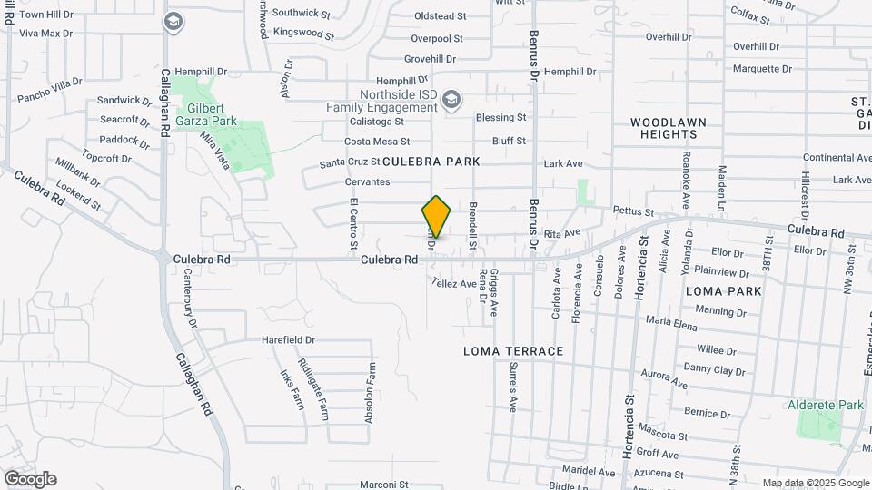 1314 Laven Dr Map and Location Details