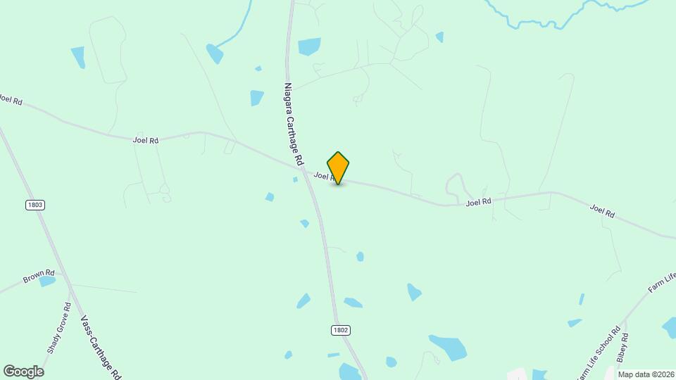 1501 Joel Rd Map and Location Details