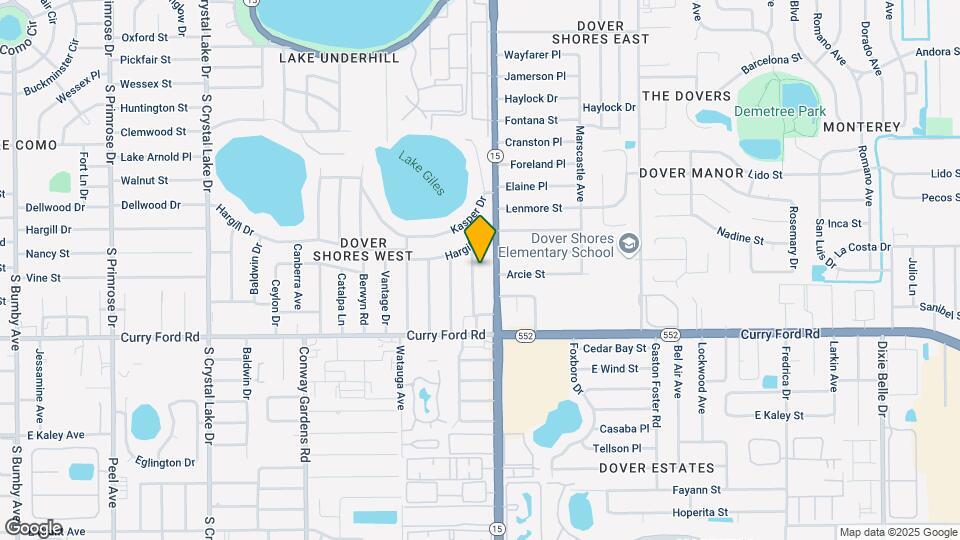 1221 Corbett Ln Map and Location Details