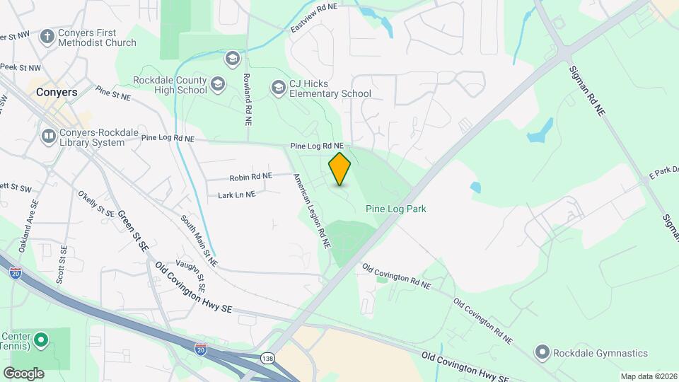 1161 Charming Pines Pl NE Map and Location Details