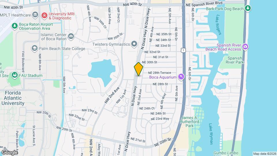2824 N Dixie Hwy Map and Location Details