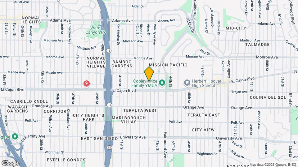 4334-4340 Van Dyke Ave Mapa y Detalles de la Ubicación