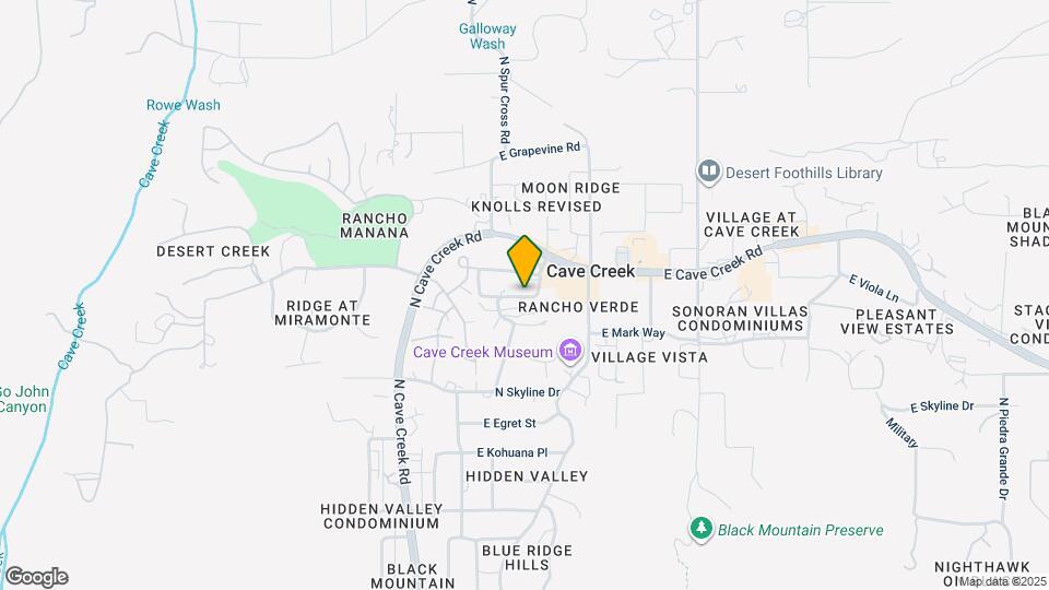 6050 E Hidden Valley Dr Map and Location Details