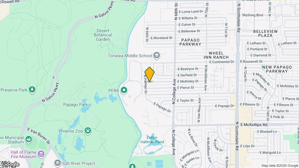 21 E McKinley St Map and Location Details