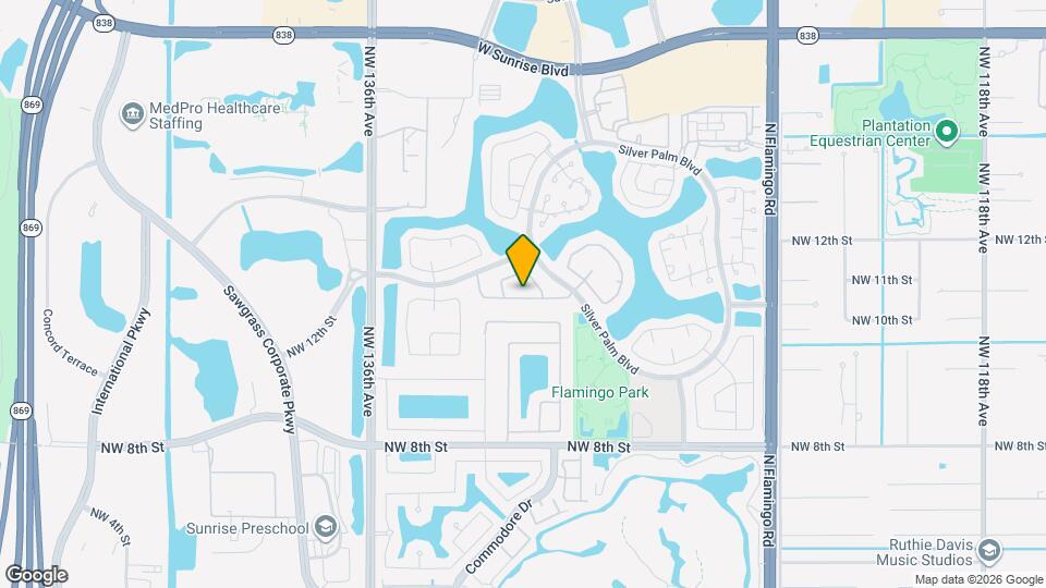 13181 NW 11th Dr Map and Location Details