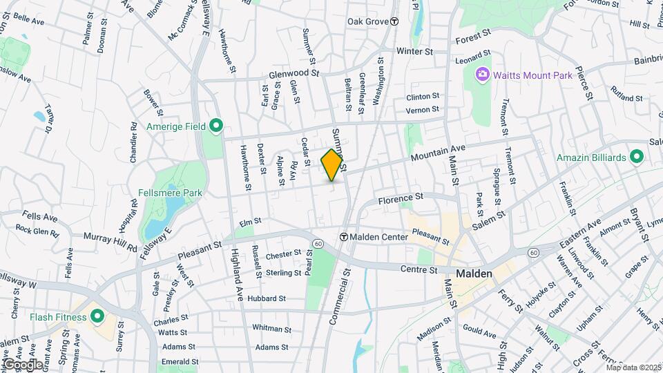 42B Maple St, Unit 1 Map and Location Details