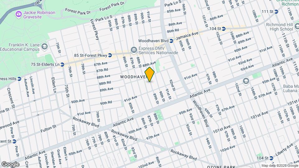89-24 89th St Map and Location Details