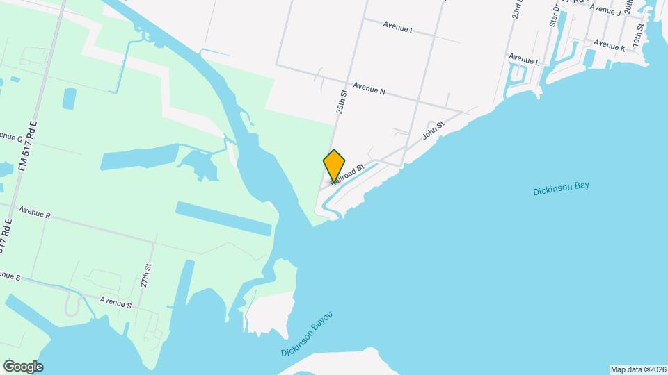 1643 Railroad St Map and Location Details