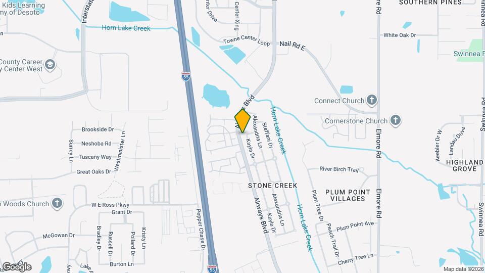 5893 Kayla Dr Map and Location Details