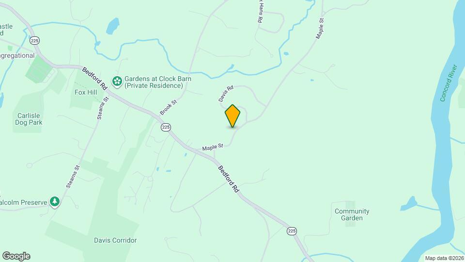 125 Maple St Map and Location Details