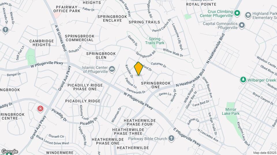 17808 Grener Cove Map and Location Details