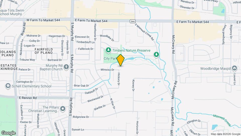 405 Mimosa Dr Map and Location Details