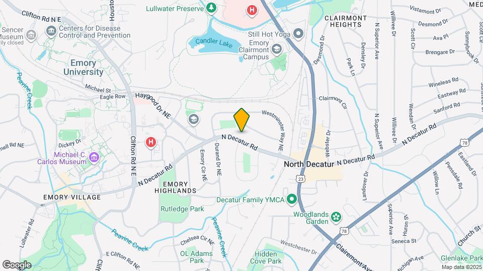 1946 N Decatur Rd Map and Location Details