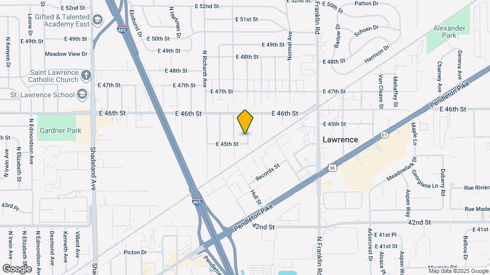 4512 Payton Ave Map and Location Details