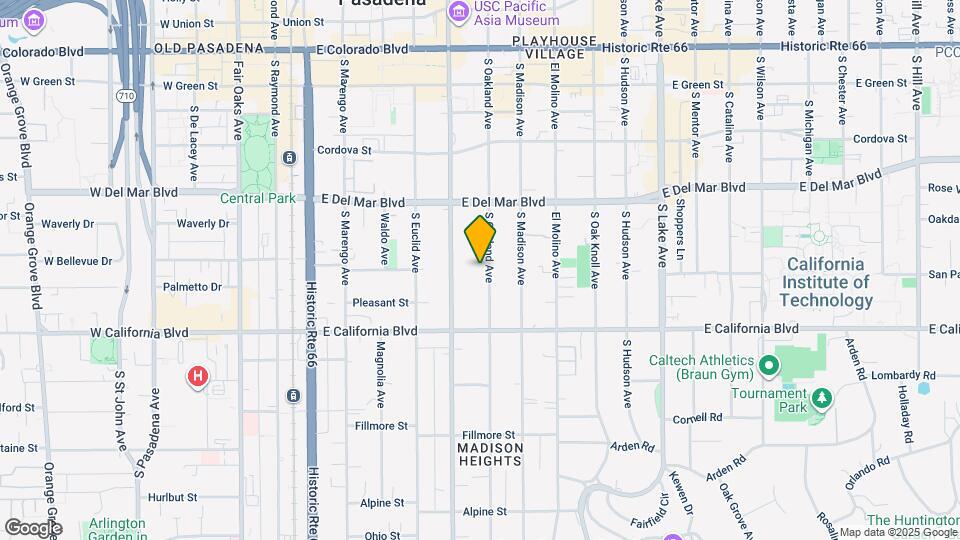 451 S Oakland Ave, Unit 8 Mapa y Detalles de la Ubicación