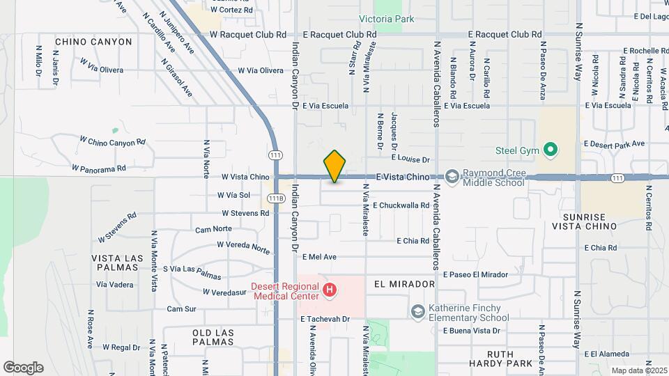 448 E Cottonwood Rd Mapa y Detalles de la Ubicación
