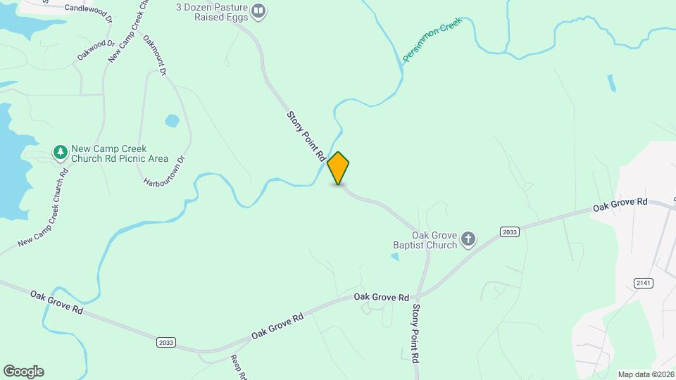 857 Stony Point Rd Map and Location Details