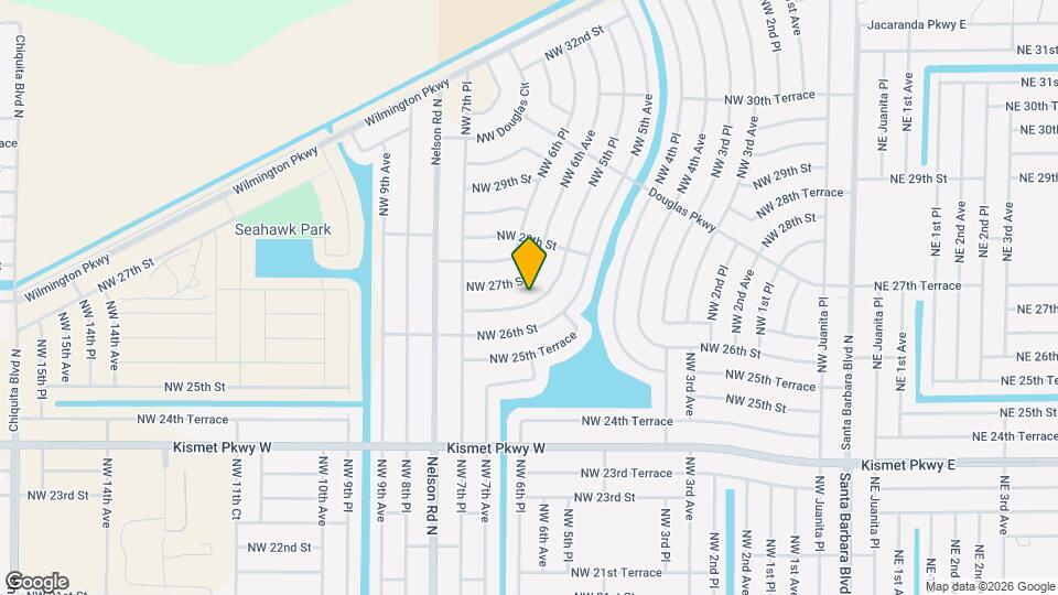 509 NW 26th Terrace Map and Location Details