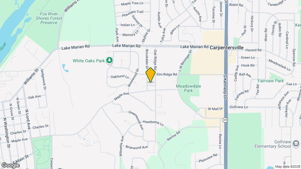 612 Buckskin Ln Map and Location Details