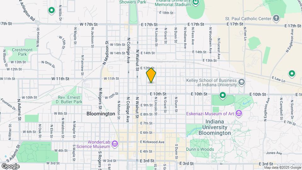 213 E Cottage Grove Ave Mapa y Detalles de la Ubicación