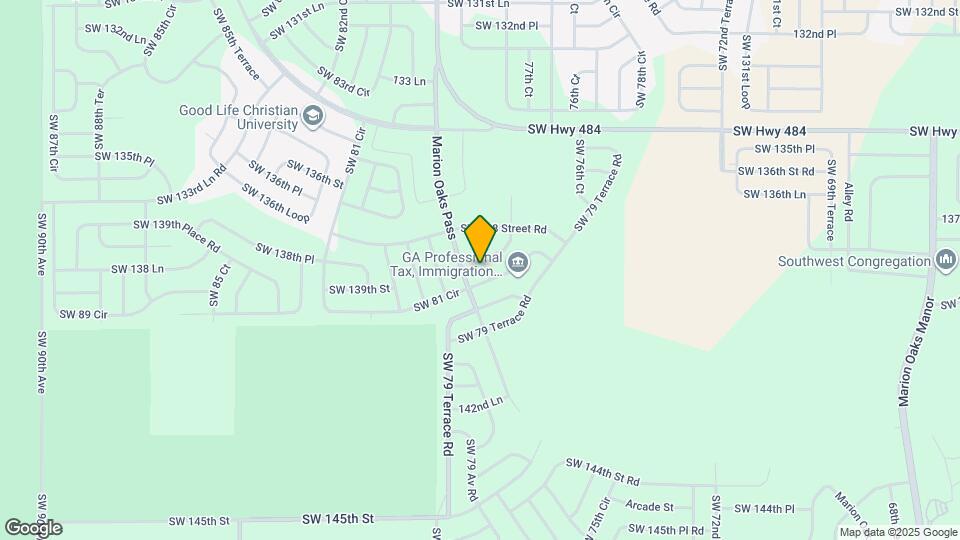 13882 SW 79th Ave Map and Location Details