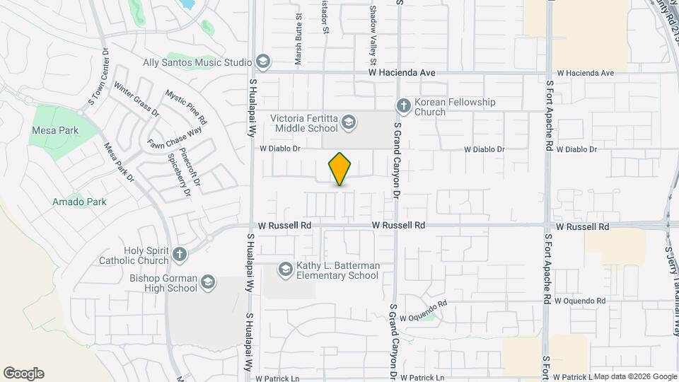 9952 Tittleton Ave Mapa y Detalles de la Ubicación