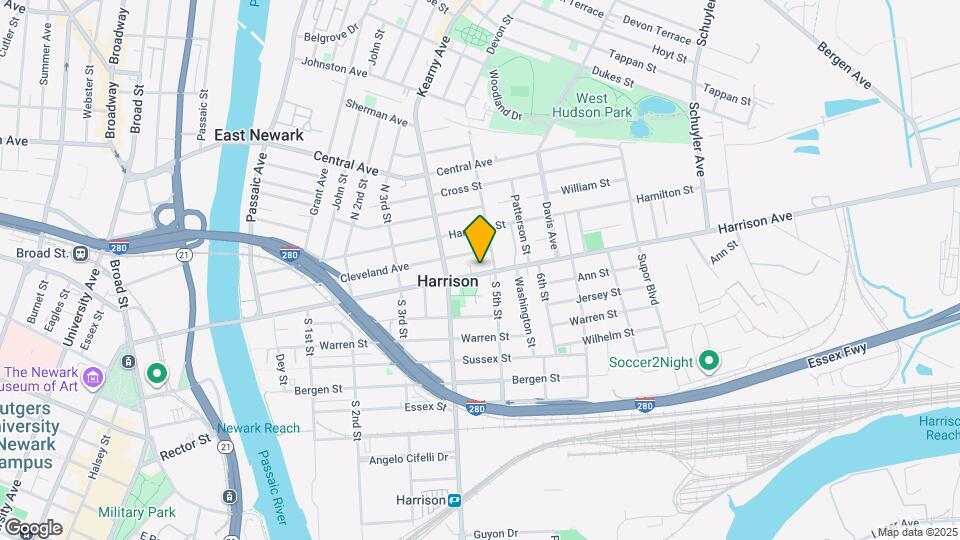 432 Harrison Ave, Unit UNIT BF Map and Location Details