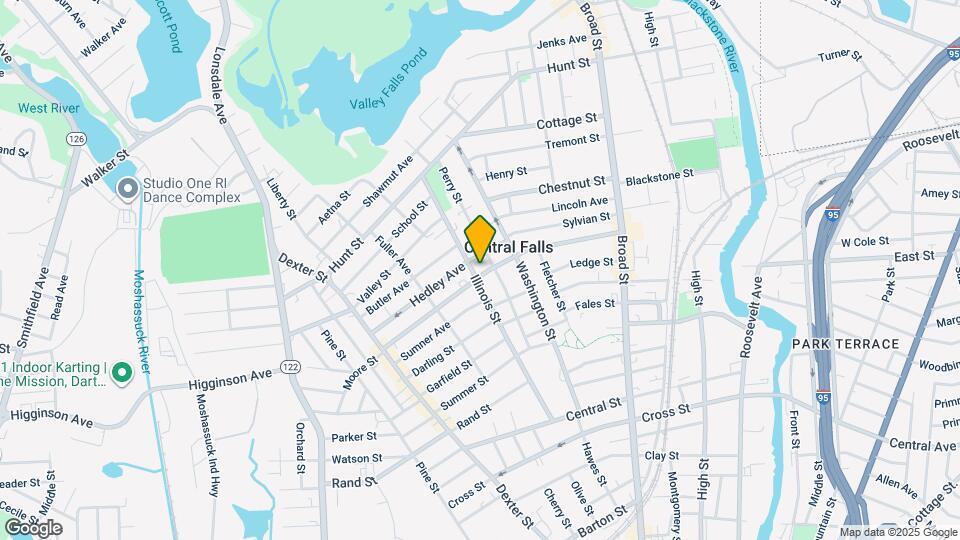 2-92F Dexter St Map and Location Details