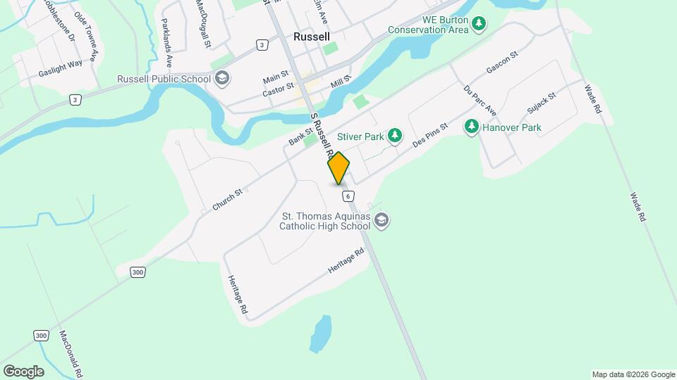 1174 S Russell Rd Map and Location Details