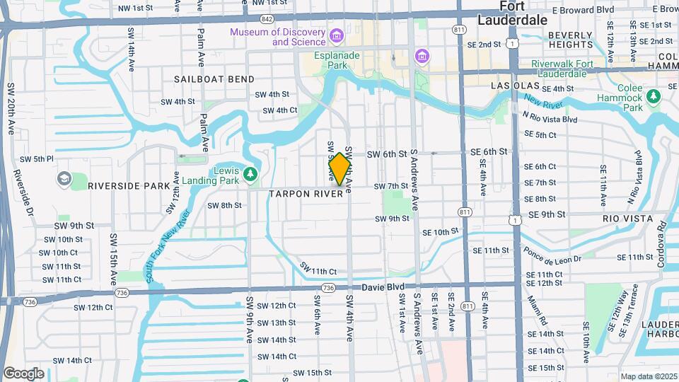 410 SW 7th St Map and Location Details
