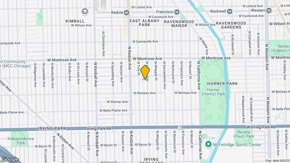 4238 N Albany Ave-Unit -Unit 4 Map and Location Details