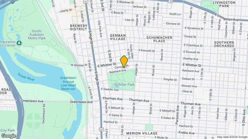 174 Reinhard Ave Map and Location Details