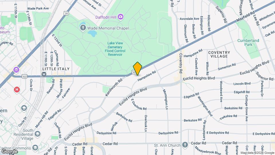 2623 Hampshire Rd-Unit -3rd Floor Map and Location Details