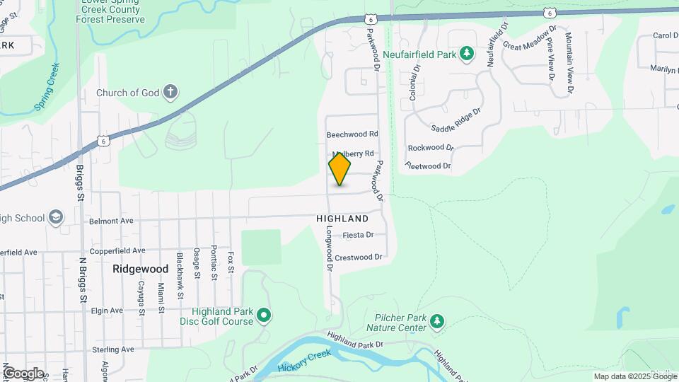 2205 Tamarack Dr Mapa y Detalles de la Ubicación