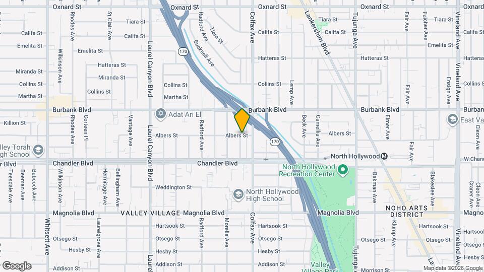 11708 Albers St Map and Location Details