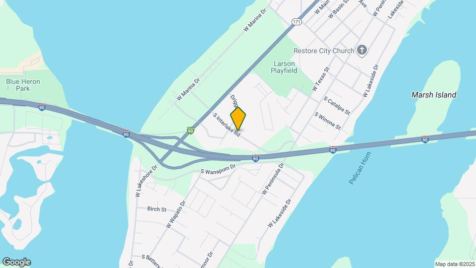 511 S Interlake Rd Map and Location Details