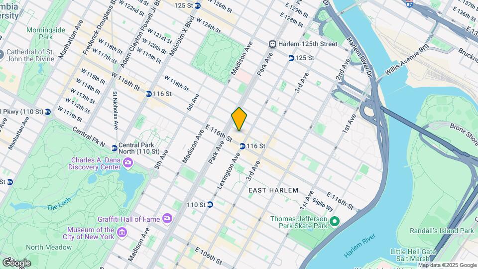 124-136 E 117th St Map and Location Details