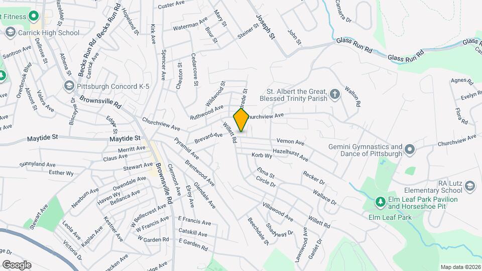 3003 Vernon Ave Map and Location Details