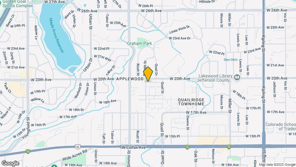 Applewood Crest Townhomes & Apartments Map and Location Details